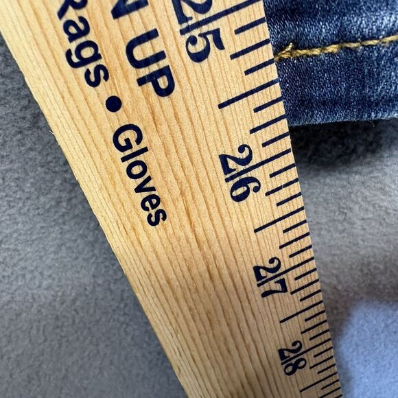 LOFT Womens Jeans Size 14 Light Denim Skinny Crop Stretch - Picture 8 of 9